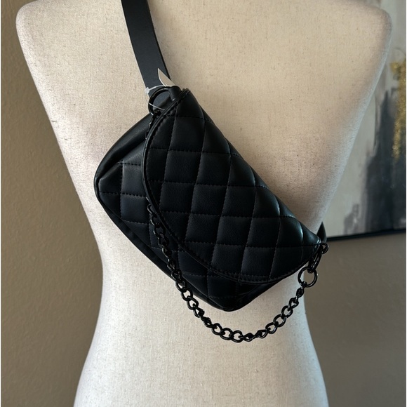 Versatile diamond stitch fanny bag and mini bag - Picture 10 of 10
